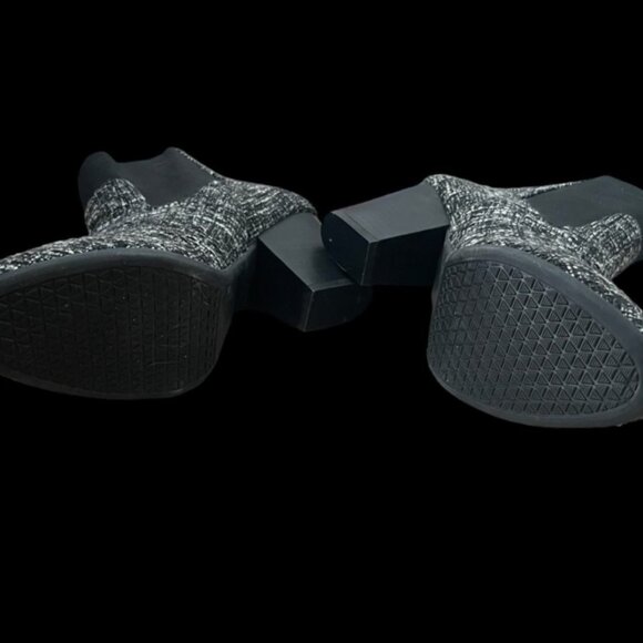 ✨👢 NWOT: DIBA Tweed Ankle Boots -- Size 10 👢✨ - Picture 2 of 5